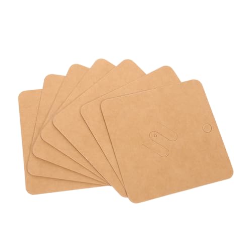BATHVEVE 100 Stück Kraft Brooch Pin Display Karten Blanko Schmuckhalter für Broschen Ohrringe Halsketten Vielseitig Einsetzbare Papierschmuckkarten für Präsentation BATHVEVE 100 Stück Kraft Brooch Pin Display Karten Blanko Schmuckhalter für Broschen Ohrringe Halsketten Vielseitig Einsetzbare Papierschmuckkarten für Präsentation von BATHVEVE