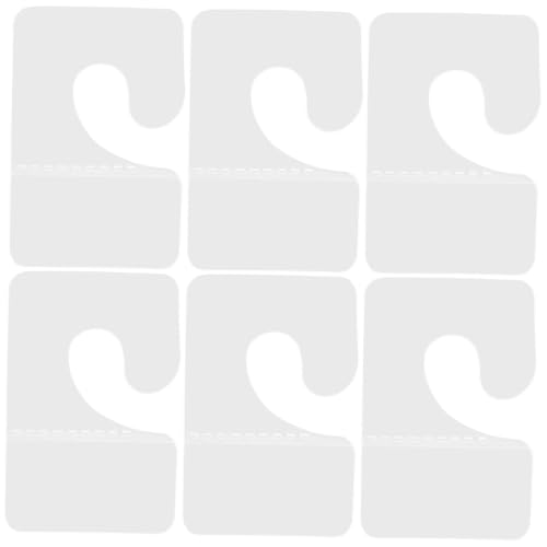 BATHVEVE 100 Stück Selbstklebende Transparente PVC Hang Tabs mit Haken Klare Aufhängetabs für Einzelhandel und Verkaufsdisplay Einfach Anzubringen Vielseitig für Produktpräsentation und von BATHVEVE