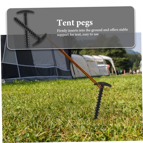 BATHVEVE 15 Stück Teiliges Schwere Zeltheringe aus Stabilem Kunststoff Lange Schraubheringe für Camping Outdoor Strand und Garten Windfeste Zeltbefestigung Leicht und Verschleißfest BATHVEVE 15 Stück Teiliges Schwere Zeltheringe aus Stabilem Kunststoff Lange Schraubheringe für Camping Outdoor Strand und Garten Windfeste Zeltbefestigung Leicht und Verschleißfest von BATHVEVE