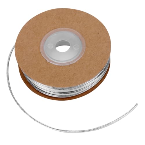BATHVEVE 15m DIY Lederband Für Schmuckherstellung Silberne Schnur Aus Hautfreundlichem Leder Für Armbänder Und Halsketten Für Kreative Bastelprojekte BATHVEVE 15m DIY Lederband Für Schmuckherstellung Silberne Schnur Aus Hautfreundlichem Leder Für Armbänder Und Halsketten Für Kreative Bastelprojekte von BATHVEVE