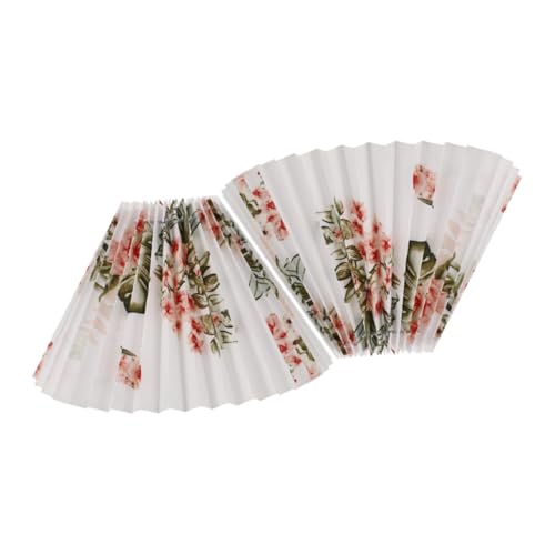 BATHVEVE 2 Stück Clip Dekorative Stoff Lampenschirm Ersatz für Tischlampen und Deckenleuchten für Hotel Büro und Schlafzimmergebrauch BATHVEVE 2 Stück Clip Dekorative Stoff Lampenschirm Ersatz für Tischlampen und Deckenleuchten für Hotel Büro und Schlafzimmergebrauch von BATHVEVE