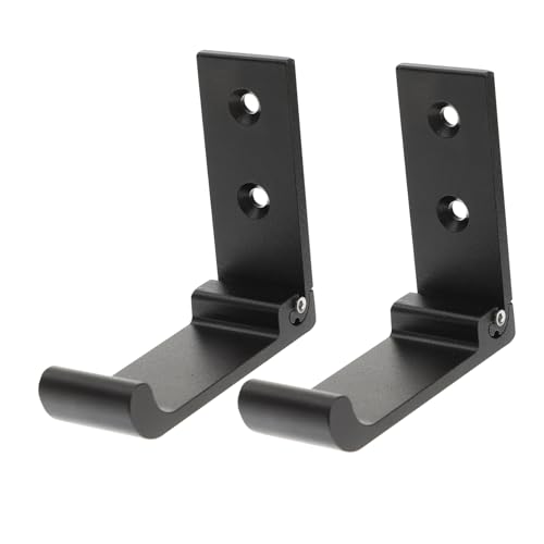 BATHVEVE 2 Stück Faltbare Wandhaken Robuste Wasserdichte Kleiderhaken für Badezimmer Küche Büro und Schlafzimmer Platzsparendes Design Einfach zu Montieren Schwarz mit Schrauben BATHVEVE 2 Stück Faltbare Wandhaken Robuste Wasserdichte Kleiderhaken für Badezimmer Küche Büro und Schlafzimmer Platzsparendes Design Einfach zu Montieren Schwarz mit Schrauben von BATHVEVE