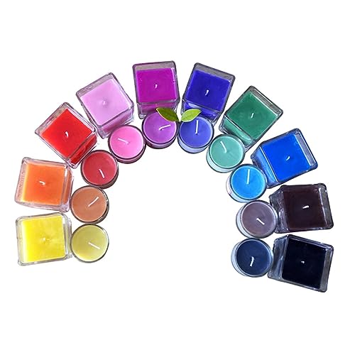 BATHVEVE 2stücke Diy Kerzenfarbe Soja Wachs Färbemittel Für Bunte Duftkerzen Pack Geruchsneutral Hautfreundlich Für Kerzenherstellung Zu Hause von BATHVEVE