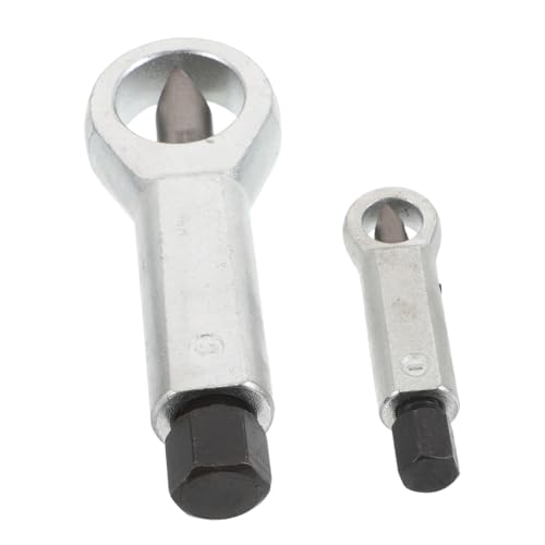 BATHVEVE 2 Stück Nut Splitter Manuell Robuste Schraubennuss entferner für Rostige Beschädigte Muttern Präzise Passform Schnelle Trennung Geeignet für Auto Maschinenwartung von BATHVEVE