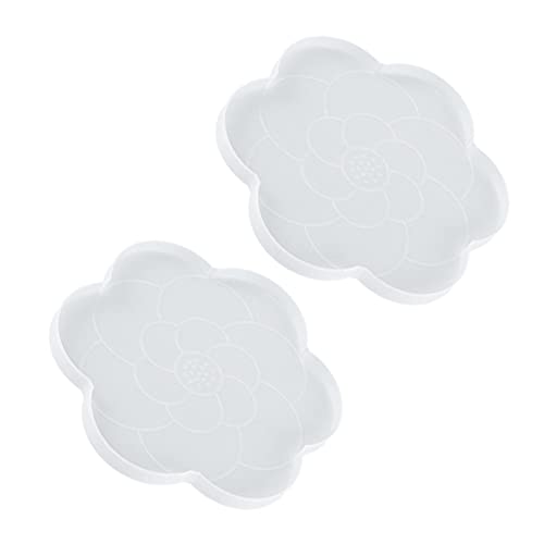 BATHVEVE 2 Stück Silikon Untersetzer Form für DIY Bastelarbeiten Hochwertige Gießform für Tischplatten und Tassenmatten Einfach zu Reinigen und Komfortabel der Handhabung BATHVEVE 2 Stück Silikon Untersetzer Form für DIY Bastelarbeiten Hochwertige Gießform für Tischplatten und Tassenmatten Einfach zu Reinigen und Komfortabel der Handhabung von BATHVEVE