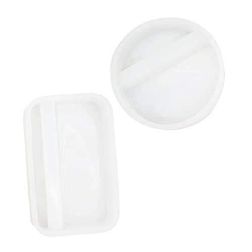 BATHVEVE 2 Stück Silikonformen für Handyhalter Teiliges DIY Rund Hochwertige Umweltfreundliche Silikonformen für Kreative Phone Ständer Einfach zu Entformen und Reinigen für Designs mit BATHVEVE 2 Stück Silikonformen für Handyhalter Teiliges DIY Rund Hochwertige Umweltfreundliche Silikonformen für Kreative Phone Ständer Einfach zu Entformen und Reinigen für Designs mit von BATHVEVE
