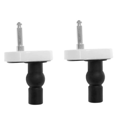 BATHVEVE 2 Stück Teiliges Toilettensitz Befestigungsset mit Rutsch Mechanismus Robuste Reparatur Schrauben Schnelle Lösung für Toilettensitz Ersatz Kompatibel mit Diversen Modellen von BATHVEVE