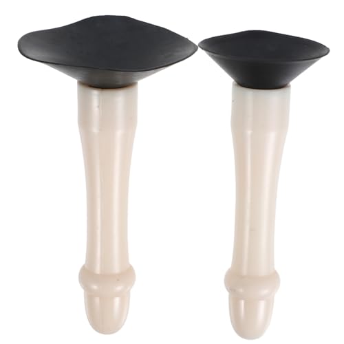 BATHVEVE 2 Stück Töpferwerkzeug mit Saugnapf Glazur Dipping Tool für DIY Keramikkunst für Töpferprojekte Stabiler Halt Leicht zu Reinigen und Tragbar von BATHVEVE