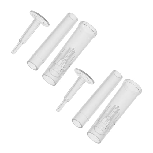 BATHVEVE 2 Stück Wasserspiel Düsenspray für Garten Teich Transparente Sprinklerköpfe aus Robustem Material Installieren für und Außenbereiche Geeignet von BATHVEVE