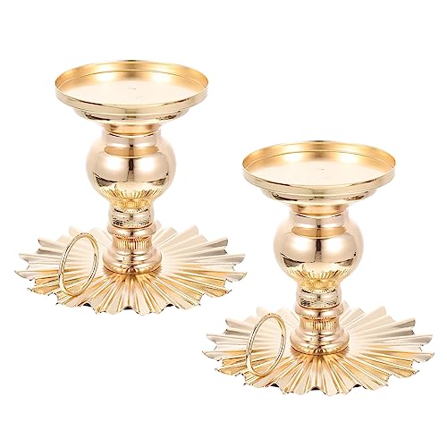 BATHVEVE 2stücke Teiliges Dekoratives Kerzenständer Eisen Eleganter Kerzenhalter Für Tischdekoration Modern Und Vielseitig Für Wohnzimmer Esszimmer Und Besondere Anlässe BATHVEVE 2stücke Teiliges Dekoratives Kerzenständer Eisen Eleganter Kerzenhalter Für Tischdekoration Modern Und Vielseitig Für Wohnzimmer Esszimmer Und Besondere Anlässe von BATHVEVE