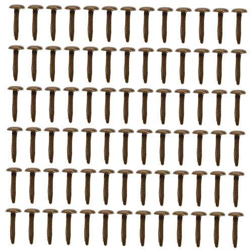 BATHVEVE 200stücke Mini-brads Runde Zweibeinnägel Handgefertigte DIY Materialien Kinderaccessoires Horn Nägel Volltonfarben Bastel-brads BATHVEVE 200stücke Mini-brads Runde Zweibeinnägel Handgefertigte DIY Materialien Kinderaccessoires Horn Nägel Volltonfarben Bastel-brads von BATHVEVE