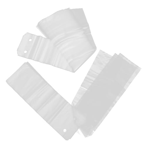 BATHVEVE 200Stücke Regenschirm Aufbewahrungsbeutel Transparente Regenschirmtaschen aus Hochwertigem Pe Material für Schirmgrößen und Tragbares Design von BATHVEVE