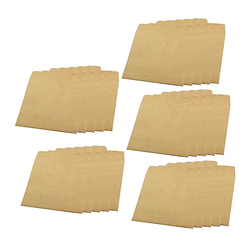 BATHVEVE 25 Stück Kraftpapier CD Hüllen Tragbare CD Taschen zum Schutz Aufbewahrung von für Musik und Filmsammler Langlebig und Praktisch BATHVEVE 25 Stück Kraftpapier CD Hüllen Tragbare CD Taschen zum Schutz Aufbewahrung von für Musik und Filmsammler Langlebig und Praktisch von BATHVEVE