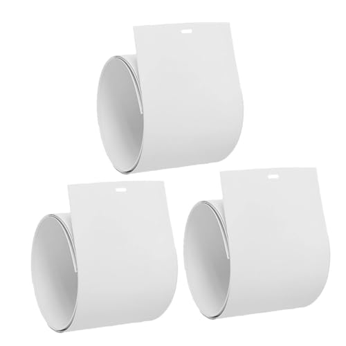 BATHVEVE 3 Stück Teiliges PVC Vertikallamellen Ersatzset für Jalousien Geeignet für Schiebetüren und Fenster Installieren Langlebig und von BATHVEVE