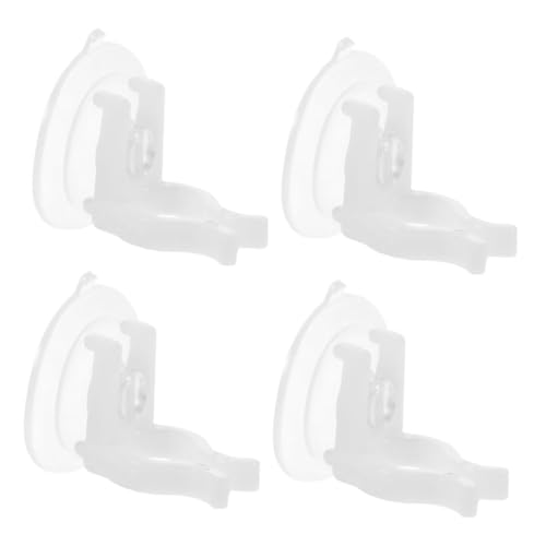 BATHVEVE 4stücke Fensterkerzen Saugnapf Halter Für Led Elektronikkerzen Stabile Material Einfache Installation Weihnachtsdekoration Transparente Kerzenhalter Für Fenster von BATHVEVE