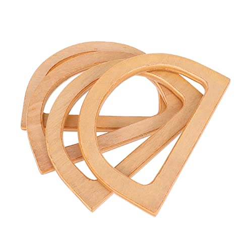 BATHVEVE 4Stücke D-Förmige Bambus Handtaschengriffe für Mädchen Handtaschen Zubehör Praktische und Bambus Ringe für Selbstgemacht Geldbörsen und Handtaschen BATHVEVE 4Stücke D-Förmige Bambus Handtaschengriffe für Mädchen Handtaschen Zubehör Praktische und Bambus Ringe für Selbstgemacht Geldbörsen und Handtaschen von BATHVEVE