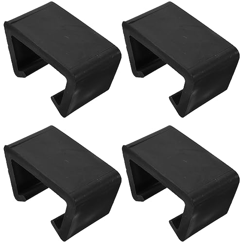BATHVEVE 4 Stück Teiliges Rattan Möbel Clip Stabile Sofa Klammern zur Befestigung von Möbeln als Wohnaccessoire für Zuhause Büro und Schwarz BATHVEVE 4 Stück Teiliges Rattan Möbel Clip Stabile Sofa Klammern zur Befestigung von Möbeln als Wohnaccessoire für Zuhause Büro und Schwarz von BATHVEVE