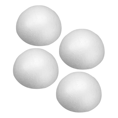 BATHVEVE 4 Stück Teiliges Schaumstoff Halbkugeln für DIY Bastelprojekte Vielseitige Materialien für Hochzeitsdekorationen Blumenarrangements und Desktop Leicht und Langlebig von BATHVEVE