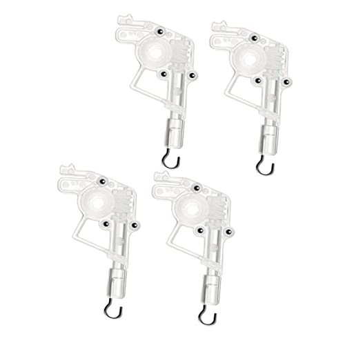 BATHVEVE 4 Stück Teiliges Set Wand Tilter für Horizontale Jalousien Transparente Verbindung Installieren für Schlafzimmer Wohnzimmer und von BATHVEVE