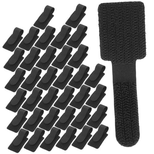 BATHVEVE 40 Stück Selbstklebende Kabelbinder aus Nylonfasern Wiederverwendbare Kabelorganizer mit Starkem Kleber Strapazierfähige Kabelmanagement Streifen für Büro und Zuhause BATHVEVE 40 Stück Selbstklebende Kabelbinder aus Nylonfasern Wiederverwendbare Kabelorganizer mit Starkem Kleber Strapazierfähige Kabelmanagement Streifen für Büro und Zuhause von BATHVEVE
