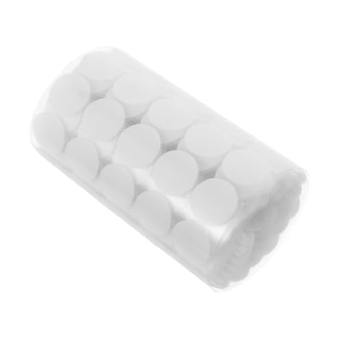 BATHVEVE 400paare Selbstklebende Runde Klettpunkte Weiße Klettdots Für Heim Büro Stark Haftend Für Vorhänge Und Teppiche von BATHVEVE