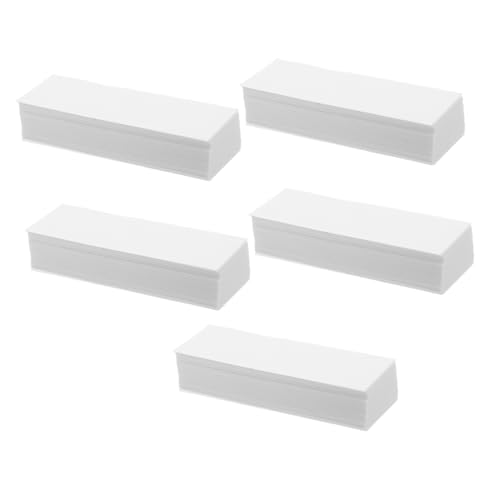 BATHVEVE 5 Boxen Hochabsorbierendes Filterpapier für Laboranwendungen Boxen À für Chemie und Biologieexperimente Sowie zur von Mikroskopen von BATHVEVE