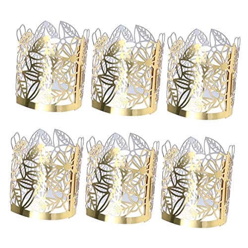 BATHVEVE 50stücke Dekorative Lampenschirme Aus Papier Für Teelichter Reflektierendes Zylindrische Lichtverpackungen Für Hochzeits Und Festdekorationen BATHVEVE 50stücke Dekorative Lampenschirme Aus Papier Für Teelichter Reflektierendes Zylindrische Lichtverpackungen Für Hochzeits Und Festdekorationen von BATHVEVE