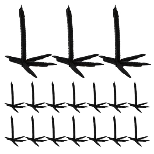 BATHVEVE 50stücke Halloween Krähenkrallen Deko Realistische Schwarze Kunststoffklauen Für DIY Bastelprojekte Effiziente Aufbewahrung Einfache Montage Für Spooky Partys Und Herbstliche Atmos BATHVEVE 50stücke Halloween Krähenkrallen Deko Realistische Schwarze Kunststoffklauen Für DIY Bastelprojekte Effiziente Aufbewahrung Einfache Montage Für Spooky Partys Und Herbstliche Atmos von BATHVEVE
