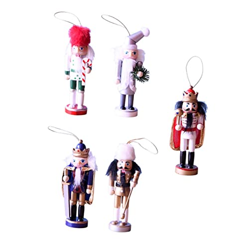 BATHVEVE 5stücke Teiliges Weihnachts-hu Tchen-nussknacker Deko Holzpuppen Für Festliche Tisch Und Baumdekoration Festliche Atmosphäre Für Ihr Zuhause BATHVEVE 5stücke Teiliges Weihnachts-hu Tchen-nussknacker Deko Holzpuppen Für Festliche Tisch Und Baumdekoration Festliche Atmosphäre Für Ihr Zuhause von BATHVEVE