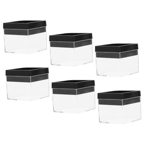 BATHVEVE 6 Stück Transparente Aufbewahrungsbox für Mineralien Teiliges Praktische Schaukasten für Schmuck Steine zur Aufbewahrung und Präsentation von Sammlerstücken BATHVEVE 6 Stück Transparente Aufbewahrungsbox für Mineralien Teiliges Praktische Schaukasten für Schmuck Steine zur Aufbewahrung und Präsentation von Sammlerstücken von BATHVEVE