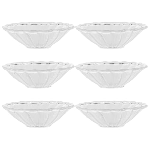 BATHVEVE 6 Stück Transparenter Tropfschutz für Eleganter Wachsfänger aus Hitzebeständig für Verschiedene Kerzenständer für Feiern und Gemütliche Abende von BATHVEVE