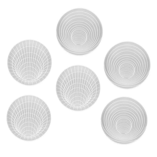 BATHVEVE 6 Stück Untersetzerform Getränke Untersetzer Schalenmatten Formen Silikonformen Zum Basteln Cup Pads Formen Diy Formen Silikontee -untersetzer Formen Tassenform Weiß Kieselgel BATHVEVE 6 Stück Untersetzerform Getränke Untersetzer Schalenmatten Formen Silikonformen Zum Basteln Cup Pads Formen Diy Formen Silikontee -untersetzer Formen Tassenform Weiß Kieselgel von BATHVEVE
