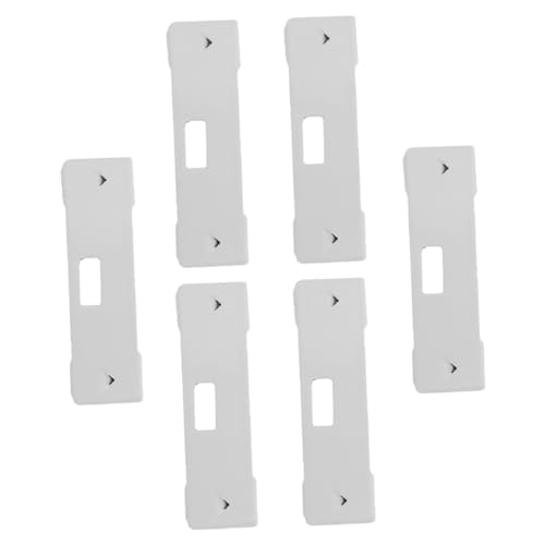 BATHVEVE 6 Stück Vertikaljalousie Reparaturclips Haushalt Blind Fixer Tabs Einfache Installation Hohe Festigkeit Langlebige Metallmaterialien für Vertikaljalousien Geeignet von BATHVEVE