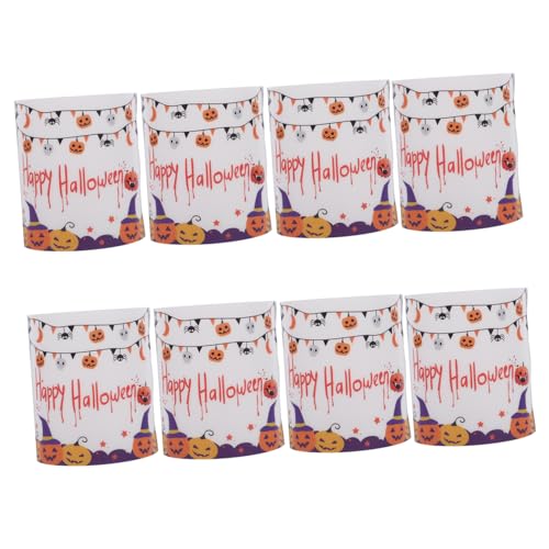 BATHVEVE 8stücke Teiliges Halloween-wachslichtzylinder Dekorative Kerzenabdeckung Aus Kunststoff Winddichte Lichtschirme Für Romantische Tischdekoration Für Festlichkeiten Und Partys BATHVEVE 8stücke Teiliges Halloween-wachslichtzylinder Dekorative Kerzenabdeckung Aus Kunststoff Winddichte Lichtschirme Für Romantische Tischdekoration Für Festlichkeiten Und Partys von BATHVEVE
