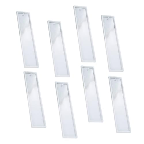 BATHVEVE 8 Stück Teiliges Silikon Lesezeichenform DIY Handgemachte Silikonform für Kunsthandwerk Langlebig und Praktisch zur Herstellung von Personalisierten Lesezeichen BATHVEVE 8 Stück Teiliges Silikon Lesezeichenform DIY Handgemachte Silikonform für Kunsthandwerk Langlebig und Praktisch zur Herstellung von Personalisierten Lesezeichen von BATHVEVE