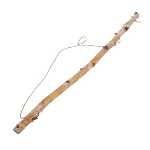 BATHVEVE Wandbehang Aus Holz Für Landhausstil Hängende Dekoration Mit Einer Einzelnen Holzstange Rustikales Holzscheit-dekor Für Wohnraumdekoration BATHVEVE Wandbehang Aus Holz Für Landhausstil Hängende Dekoration Mit Einer Einzelnen Holzstange Rustikales Holzscheit-dekor Für Wohnraumdekoration von BATHVEVE