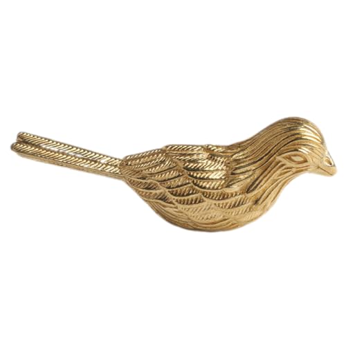 BATHVEVE Brass Bird Figurine Modern Decorative Piece für Wohnzimmer Schreibtisch und Flur Vogelornament mit Feiner Handwerkskunst und Symbolischer Bedeutung BATHVEVE Brass Bird Figurine Modern Decorative Piece für Wohnzimmer Schreibtisch und Flur Vogelornament mit Feiner Handwerkskunst und Symbolischer Bedeutung von BATHVEVE