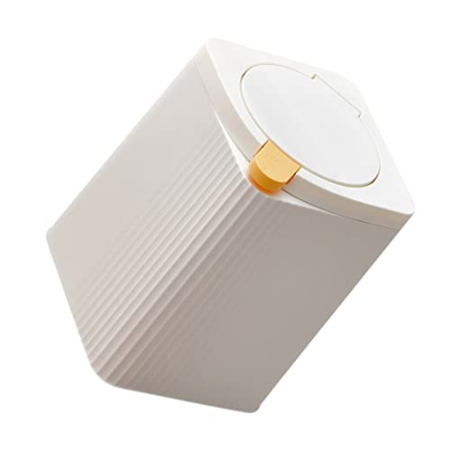 BATHVEVE Drück Mülleimer mit Deckel Robuster Abfalleimer für Küche Bad und Wohnzimmer für Abfälle und Recycling Platzsparend und Hygienisch BATHVEVE Drück Mülleimer mit Deckel Robuster Abfalleimer für Küche Bad und Wohnzimmer für Abfälle und Recycling Platzsparend und Hygienisch von BATHVEVE