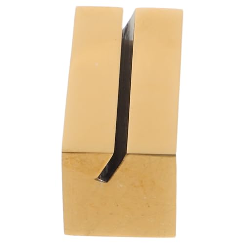 BATHVEVE Goldplated Tischkartenhalter Rechteckig Stabile Platzkartenhalter für Fotos Karten Menüs Business Dinner Hochzeit Party Restaurant von BATHVEVE