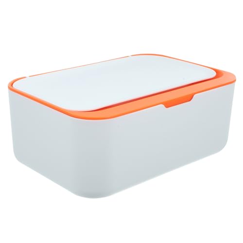 BATHVEVE Große Feuchttücher Aufbewahrungsbox mit Deckel Staubdichter Tissue Box Halter für Zuhause und Büro Vielseitiger Organizer mit Hoher Belastbarkeit Einfach zu Bedienen Praktische von BATHVEVE