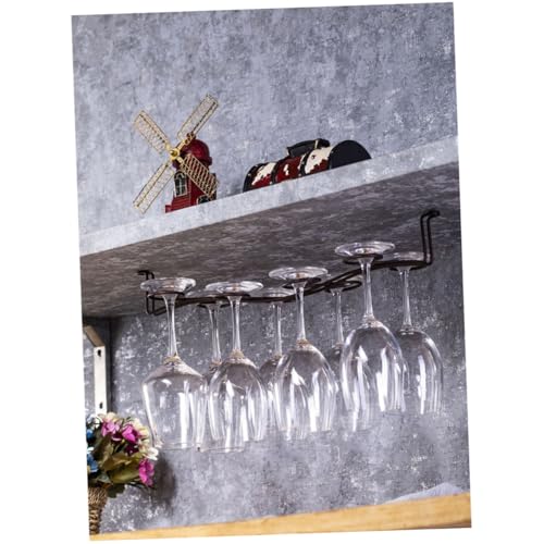 BATHVEVE Hängender Weinglas Halter aus Eleganter Goblet Ständer für Weinbecher Regal für Hausbar Restaurant und Partys Bronze BATHVEVE Hängender Weinglas Halter aus Eleganter Goblet Ständer für Weinbecher Regal für Hausbar Restaurant und Partys Bronze von BATHVEVE
