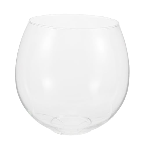 BATHVEVE Handgefertigter Glaslampenschirm Bernsteinfarben Handgeblasener Ersatz für Wandleuchte Pendelleuchte Hochborosilikatglas Vintage Finish Sanfte Lichtstreuung Hitzebeständig von BATHVEVE