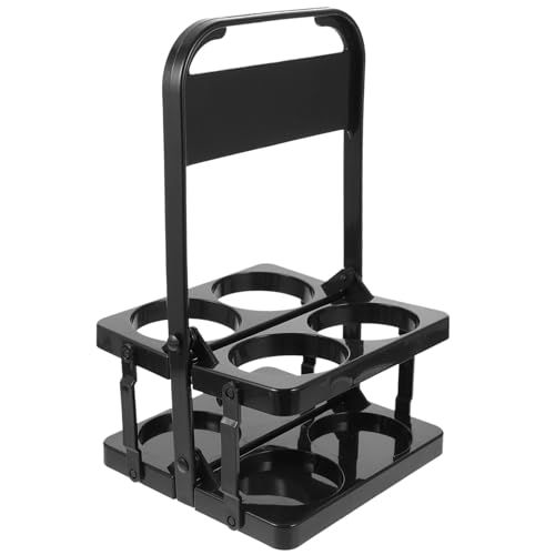 BATHVEVE Klappbarer Bierflaschenkorb mit Tragegriff Faltbarer Bierflaschenhalter für Ktv und Garten für Flaschen und Dosen Leicht und Praktisch Schwarz BATHVEVE Klappbarer Bierflaschenkorb mit Tragegriff Faltbarer Bierflaschenhalter für Ktv und Garten für Flaschen und Dosen Leicht und Praktisch Schwarz von BATHVEVE