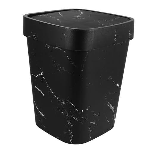 BATHVEVE Kleiner Mülleimer mit Deckel Eleganter Marmor Abfallbehälter für Badezimmer Küche Schlafzimmer Büro Stilvoller Müllcontainer für Wohndesign BATHVEVE Kleiner Mülleimer mit Deckel Eleganter Marmor Abfallbehälter für Badezimmer Küche Schlafzimmer Büro Stilvoller Müllcontainer für Wohndesign von BATHVEVE