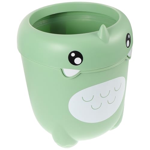 BATHVEVE Kreativer Mülleimer im Dinosaurier Design Grüner Abfalleimer für Kinderzimmer für Papiermüll Großer Fassungsvermögen Passend für Verschiedene Räume BATHVEVE Kreativer Mülleimer im Dinosaurier Design Grüner Abfalleimer für Kinderzimmer für Papiermüll Großer Fassungsvermögen Passend für Verschiedene Räume von BATHVEVE