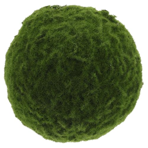 BATHVEVE Künstliche Mooskugel Realistisch Schaumstoff Leicht für DIY Dekorationen Fensterdeko Party Hochzeitsdeko Grünpflanzen Kugel Moos Basteln von BATHVEVE
