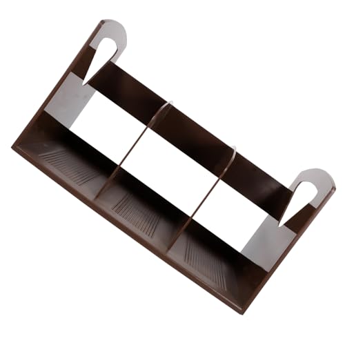 BATHVEVE Lattice Bücherregal Kreatives und Tragbares Aufbewahrungsregal für Schule Büro und Zuhause Große Kaffee BATHVEVE Lattice Bücherregal Kreatives und Tragbares Aufbewahrungsregal für Schule Büro und Zuhause Große Kaffee von BATHVEVE