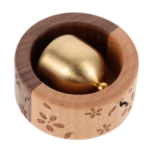 BATHVEVE Magnetische Holz Türklingel mit Japanischem Design Einfache Installation ohne Werkzeug für Geschäftseingänge und Wohnbereiche Elegant und Einladend als Dekoration von BATHVEVE