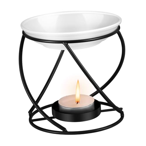 BATHVEVE Metal Wax Melt Warmer Aromatherapy Burner Kompakt für Teelichter Eleganter Duftöl Diffuser für Stilvolle Wohnraumdekoration als Weihnachts und Einweihungsgeschenk BATHVEVE Metal Wax Melt Warmer Aromatherapy Burner Kompakt für Teelichter Eleganter Duftöl Diffuser für Stilvolle Wohnraumdekoration als Weihnachts und Einweihungsgeschenk von BATHVEVE