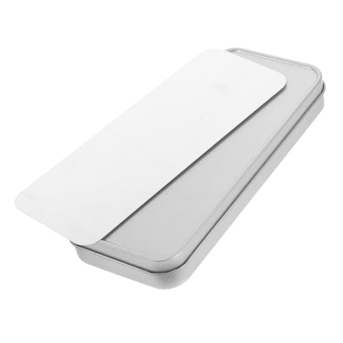 BATHVEVE Metallbox Als Leere Sublimationsbox Metallbehälter Für Schmuck Aufbewahrungsbox Für Kleine Gegenstände Kompakte Metalldose Mit Glatter Oberfläche von BATHVEVE